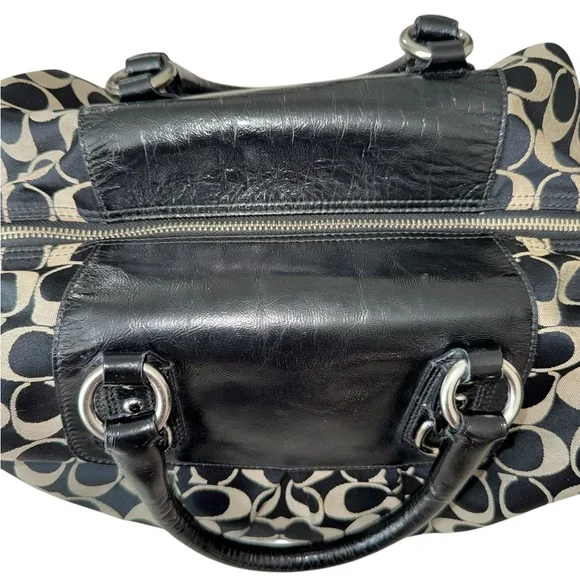 Coach Ashley Signature Satchel Bag - Picture 5 of 9